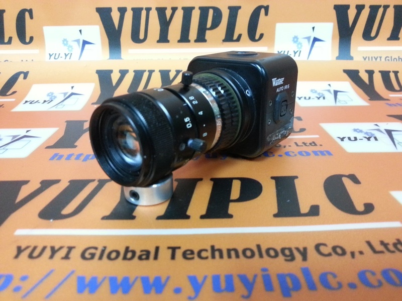 WATEC WAT-505EX CCD CAMERA WITH 818238 50MM LENS - PLC DCS SERVO